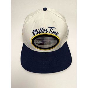 Rare Vintage Snapback Rusty Wallace NASCAR Miller time Hat
